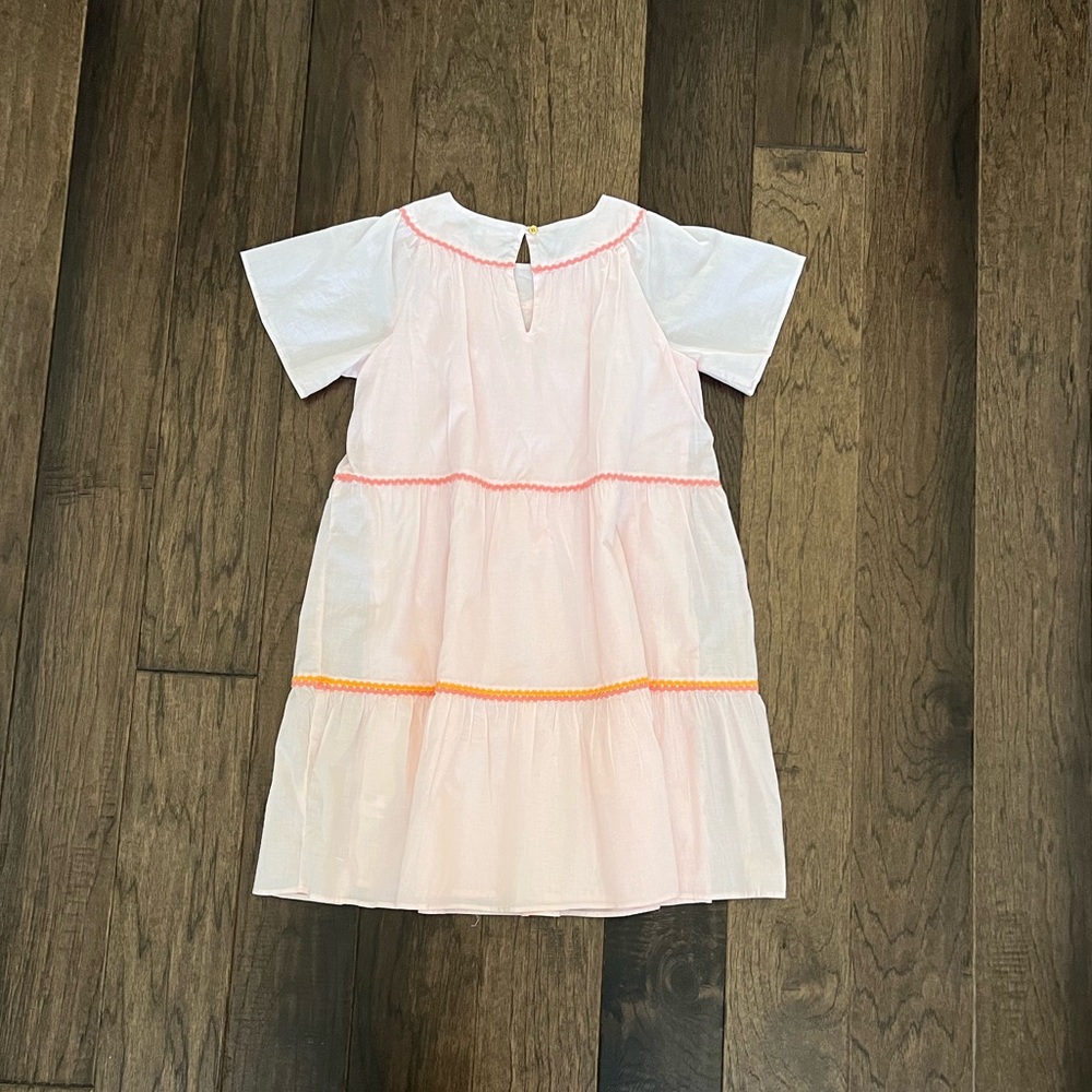 NWOT Crewcuts J.Crew Girls Light Pink Summer Dress 8 - Picture 13 of 17